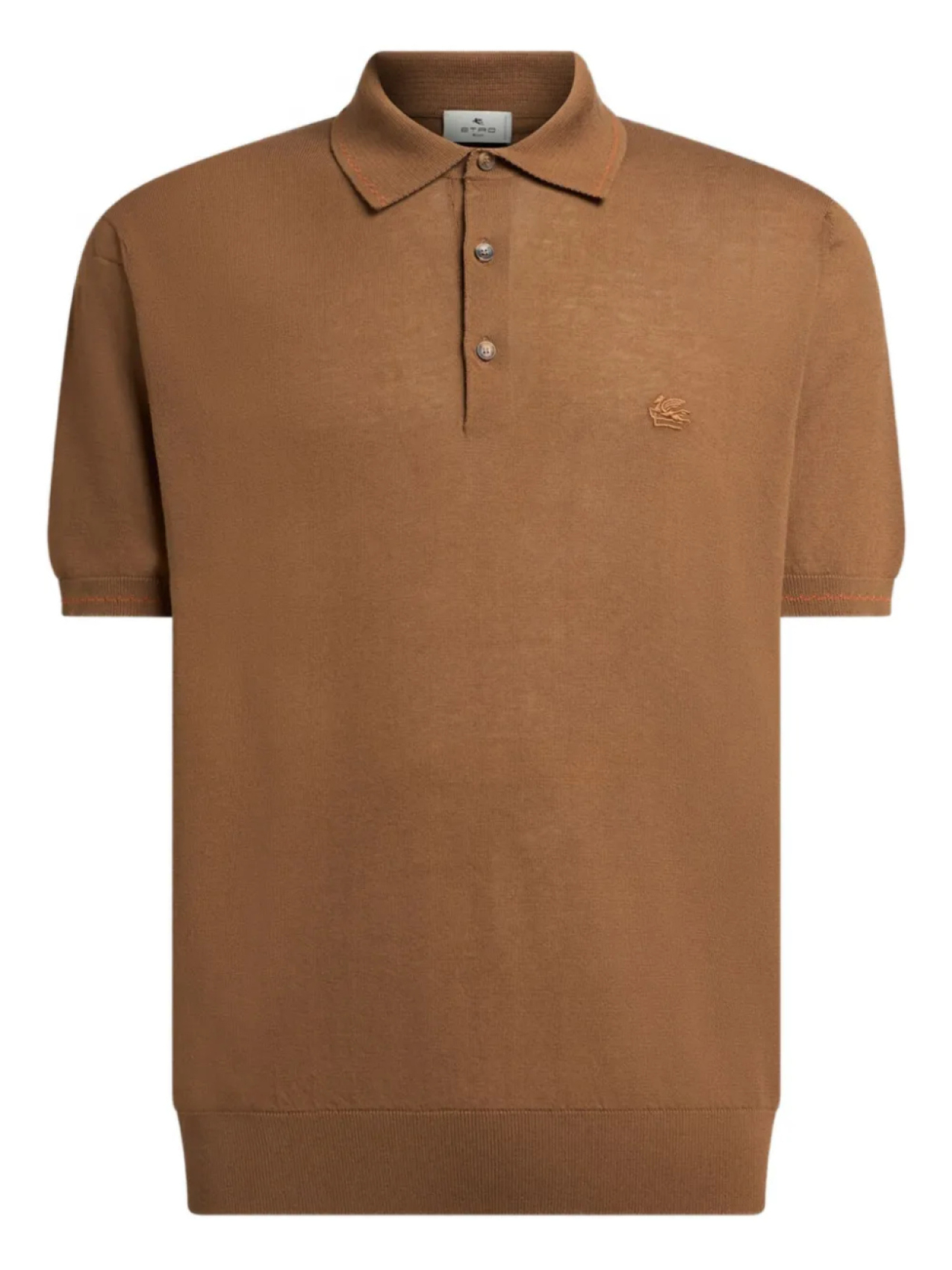 

Рубашка поло с коротким рукавом ETRO, коричневый