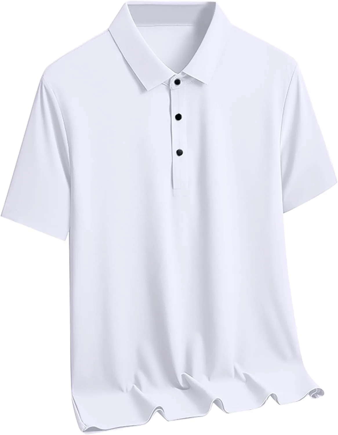 

Футболка ABABC с лацканом, дышащая, из ледяного шелка, с коротким рукавом