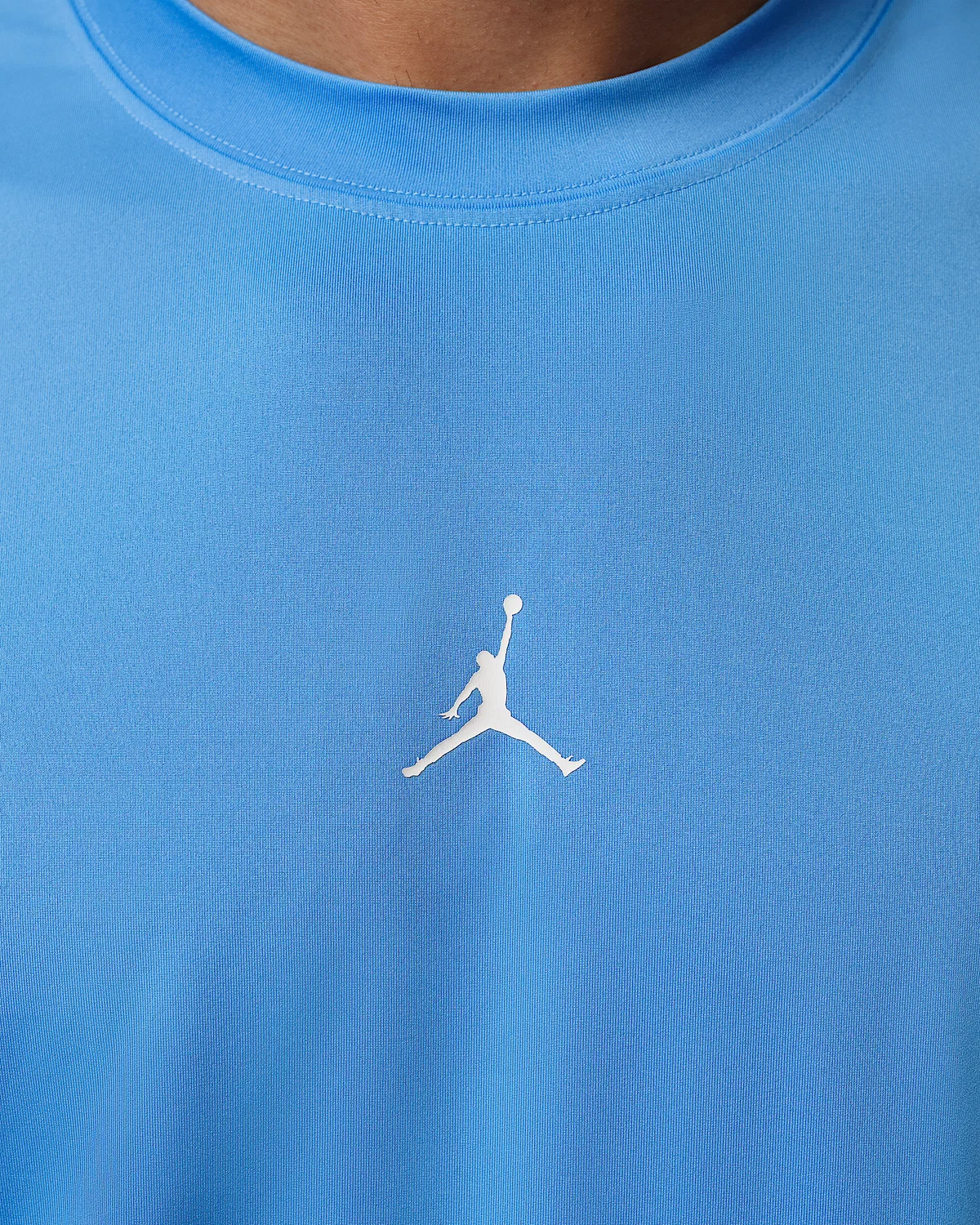 Мужская футболка Dri-FIT с коротким рукавом Jordan Sport Essentials, University Blue — фото 4