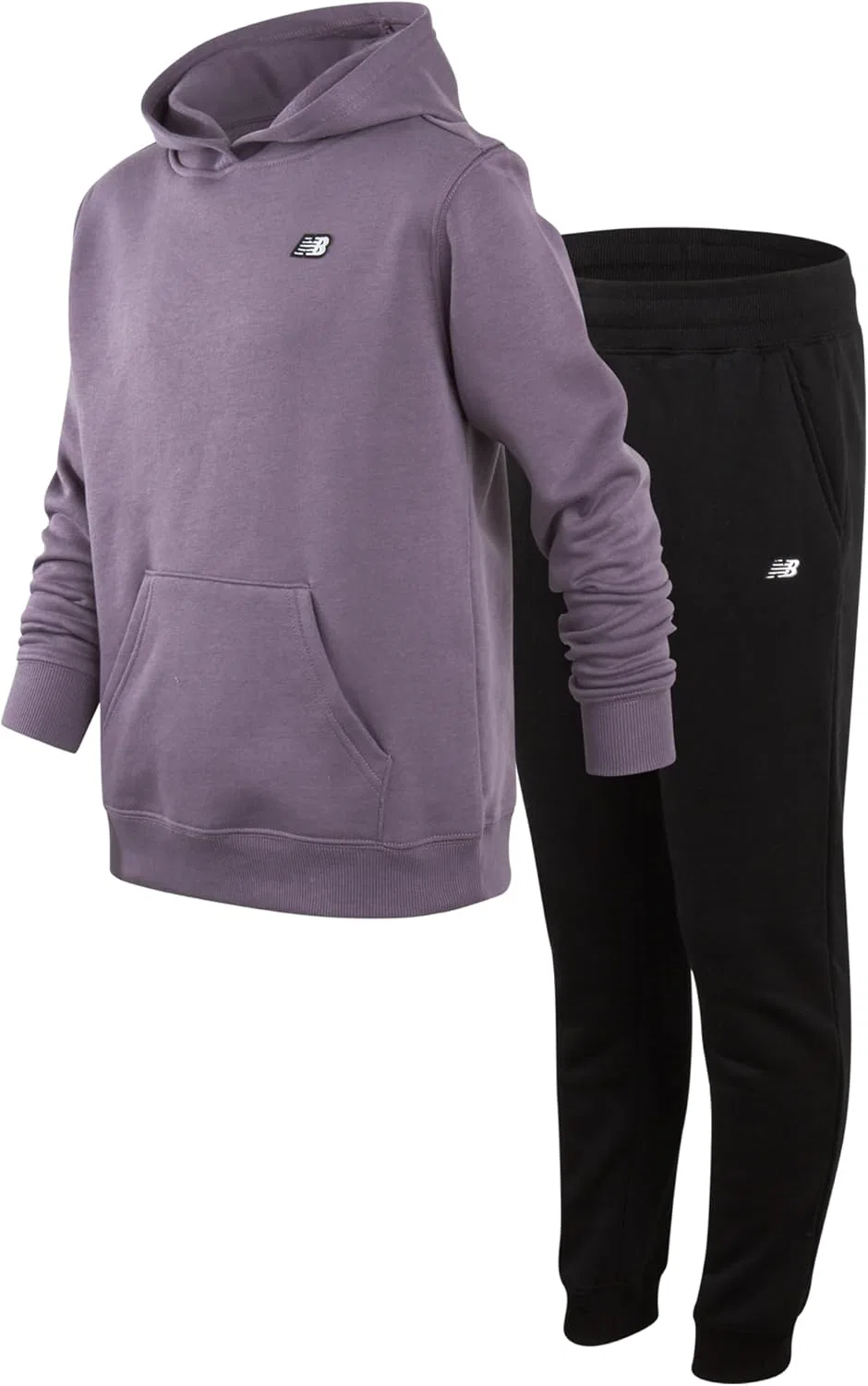 Детский спортивный костюм из флиса New Balance, 2 предмета, Shadow Black
