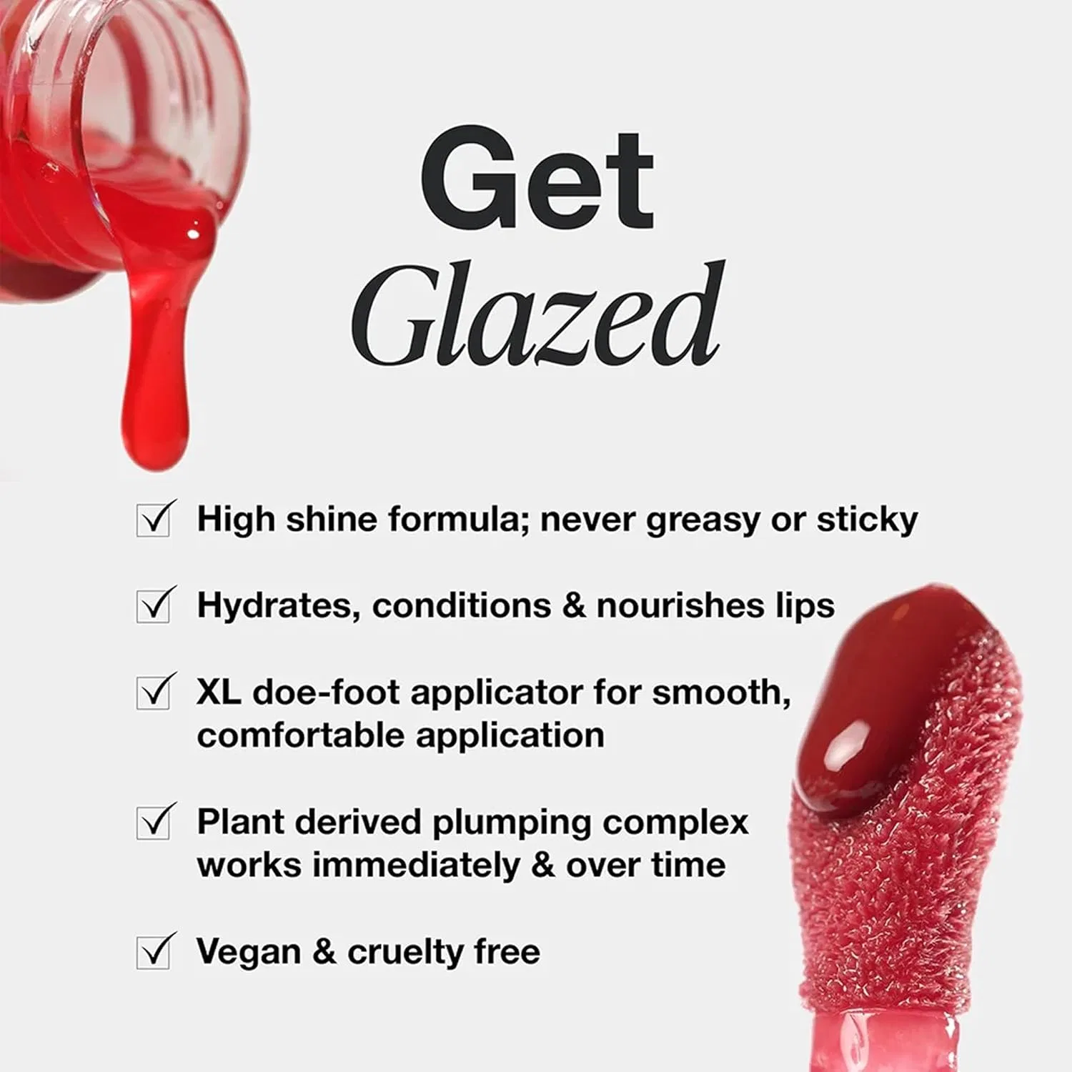 Блеск для губ Innbeauty Project Glaze Lip Oil Extra Glaze Glazed Donut 0.25 унции — фото 4