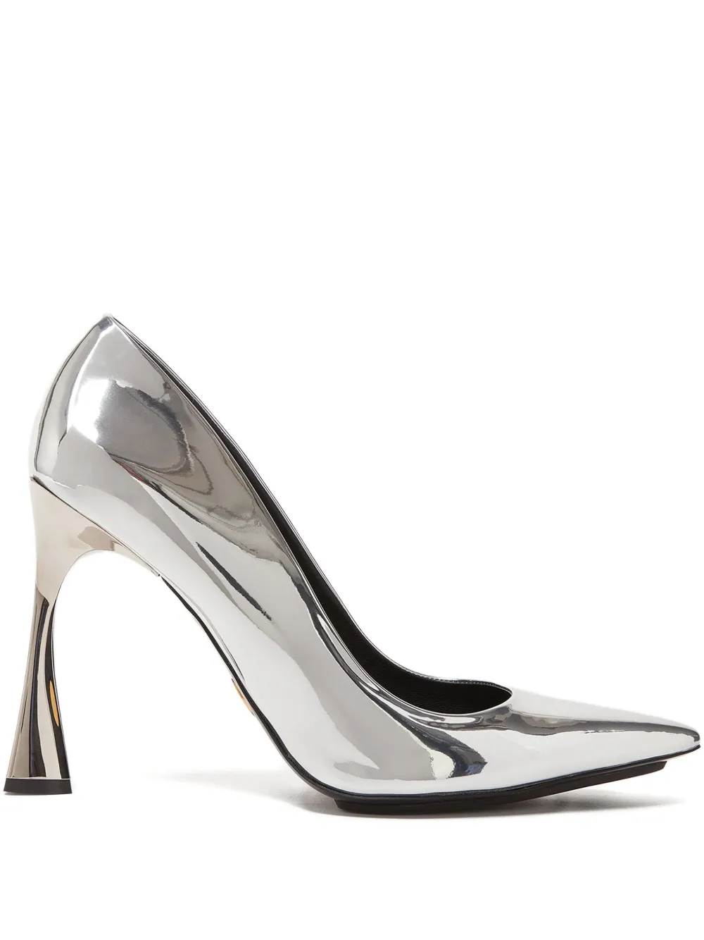Туфли Elsa 103 с заостренным носком Stella Mccartney, серебристый — фото 2