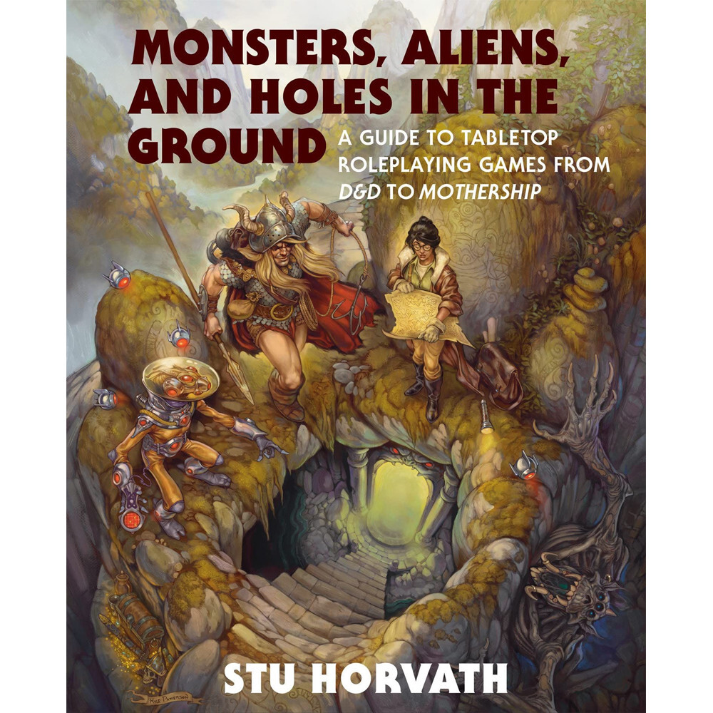 

Аксессуары Penguin Random House Monsters, Aliens, & Holes in the Ground: A Guide to RPGs from D&D to Mothership (Standard Edition)