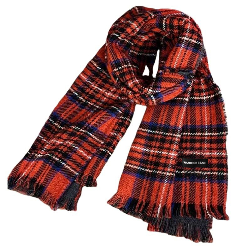 

Акриловый вязаный шарф Women's WARRIOR, red