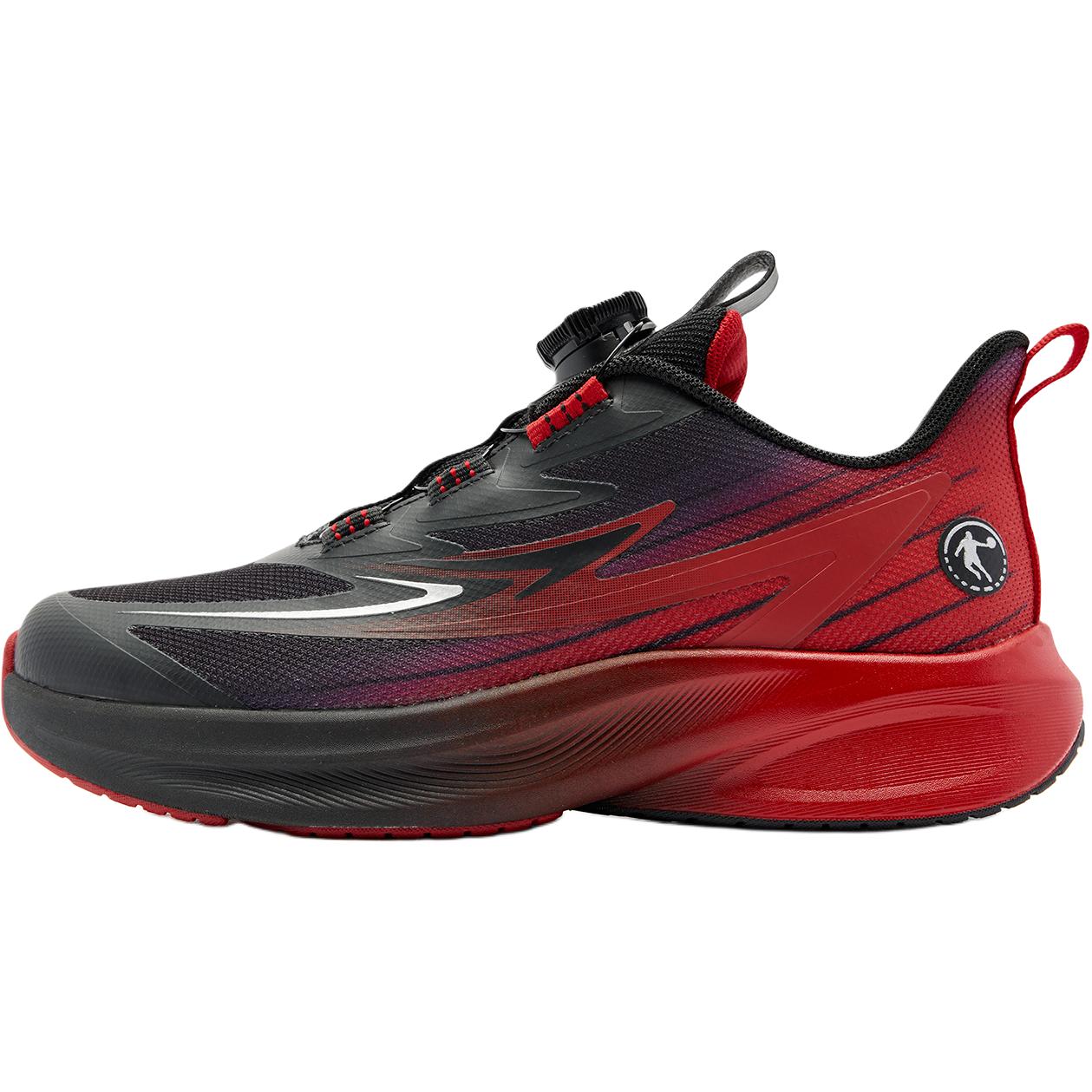 

Детские беговые кроссовки Grade School QIAODAN, черный/koi красный