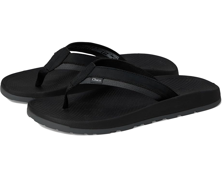 

Сандалии Chaco Lowdown Leather Flip, черный