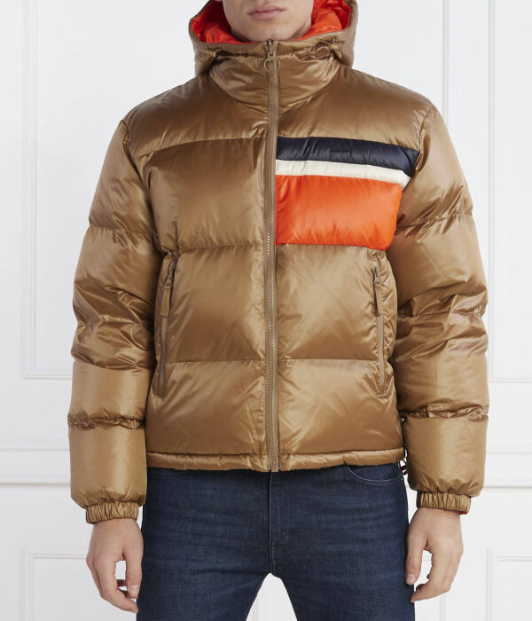 

Двусторонняя куртка Oversize fit Lacoste, коричневый