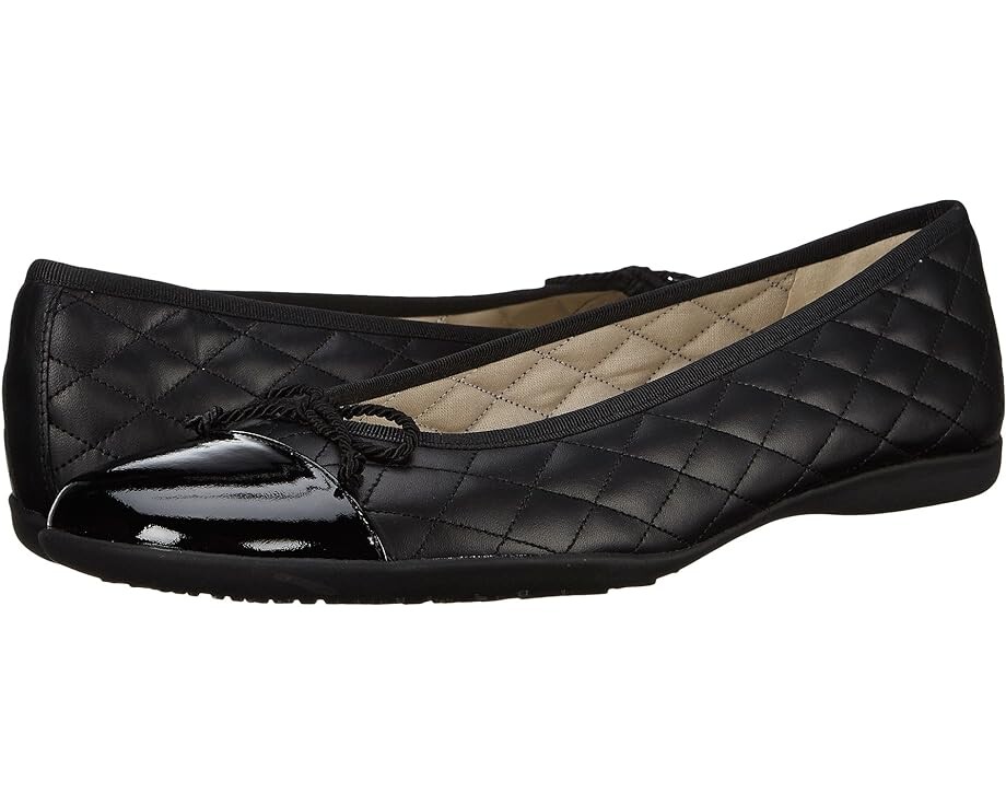 

Туфли на плоской подошве French Sole PassportR Flat, цвет Black Patent/Black Leather