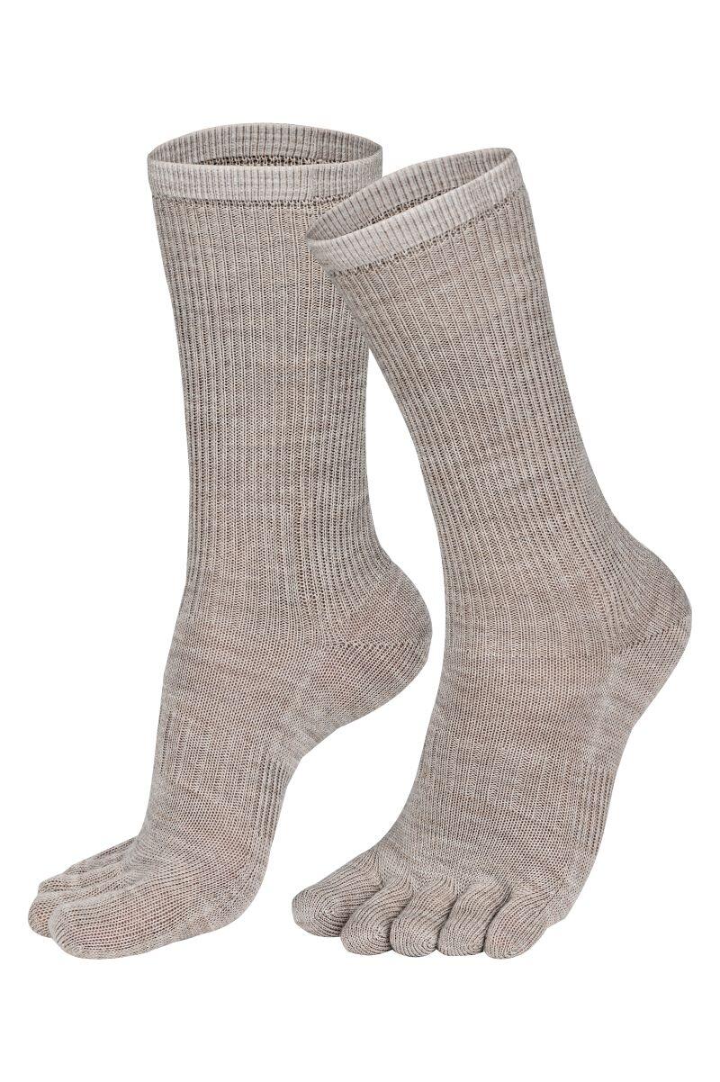 

NORFOLK Носки с пальцами из 56% мериносовой шерсти – защита от мозолей – носки для походов – Брюгге