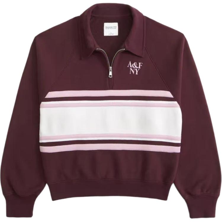 

Свитшот женский Abercrombie＆Fitch, Burgundy