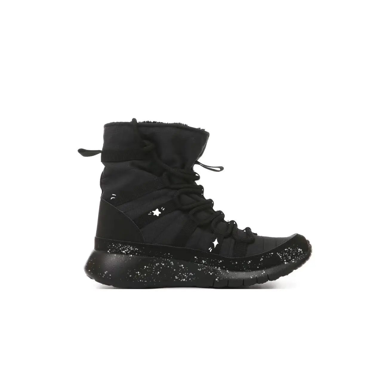 

Ботинки женские Roshe One Snow Boots Black/White Nike