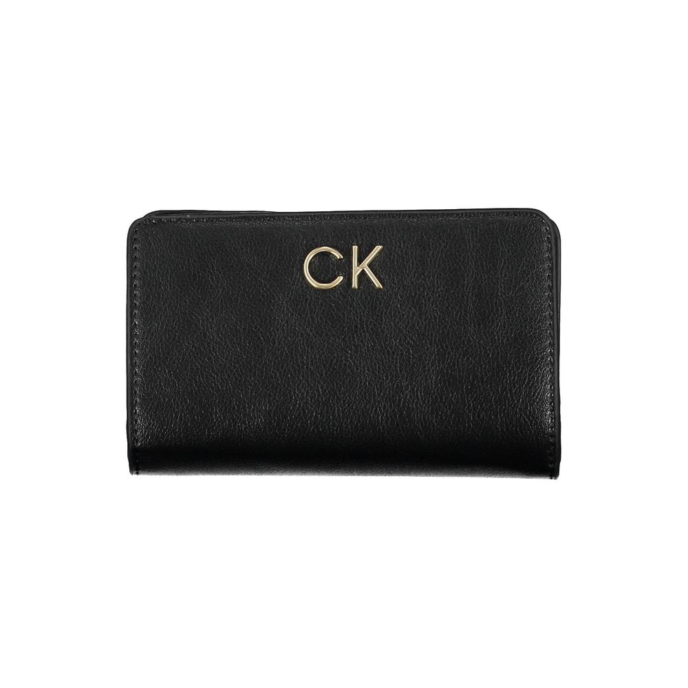 

Черный полиэтиленовый женский кошелек Calvin Klein