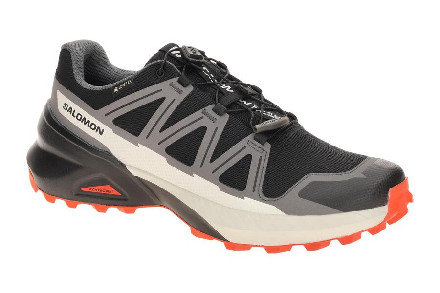 

Кроссовки Salomon Speedcross чёрно-красные GORE-TEX 478528