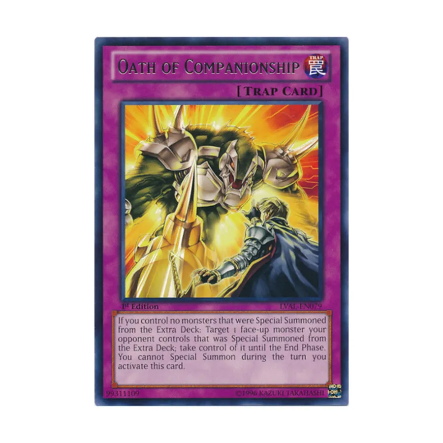 

CCG Клятва товарищества (Редкий), Yu-Gi-Oh - Legacy of the Valiant - Singles