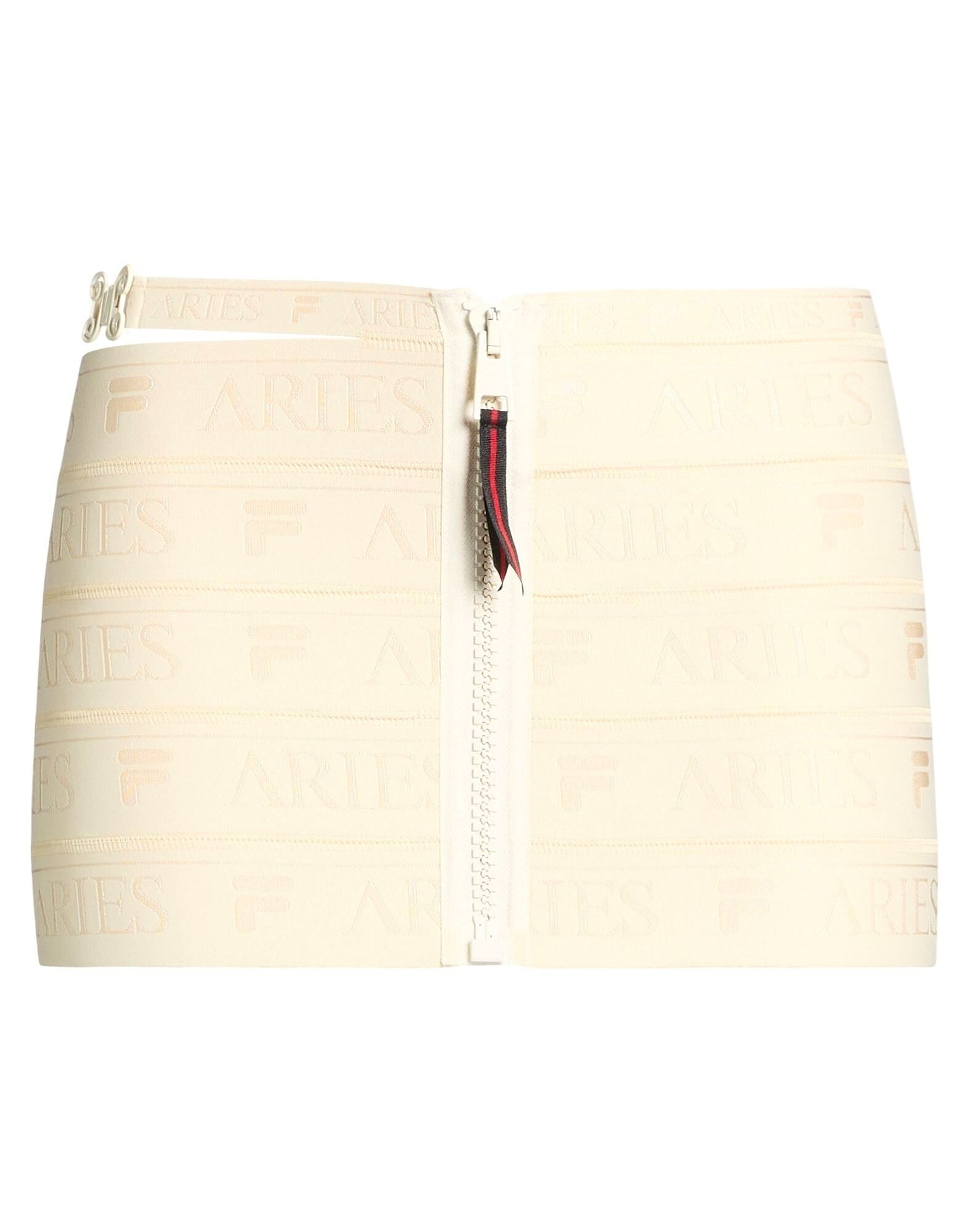 

Мини-юбки Aries X Fila, слоновая кость