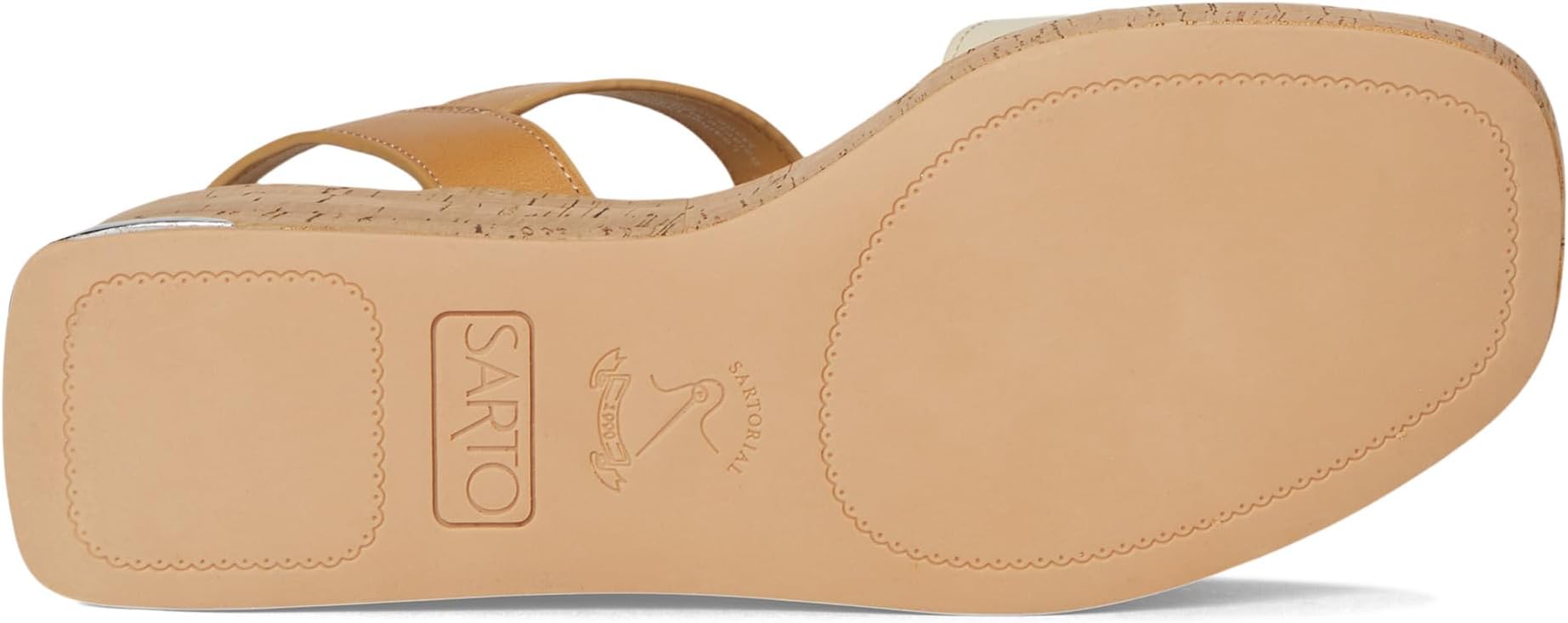 Сандалии Franco Sarto Tilly, цвет White/Tan/Beige — фото 3