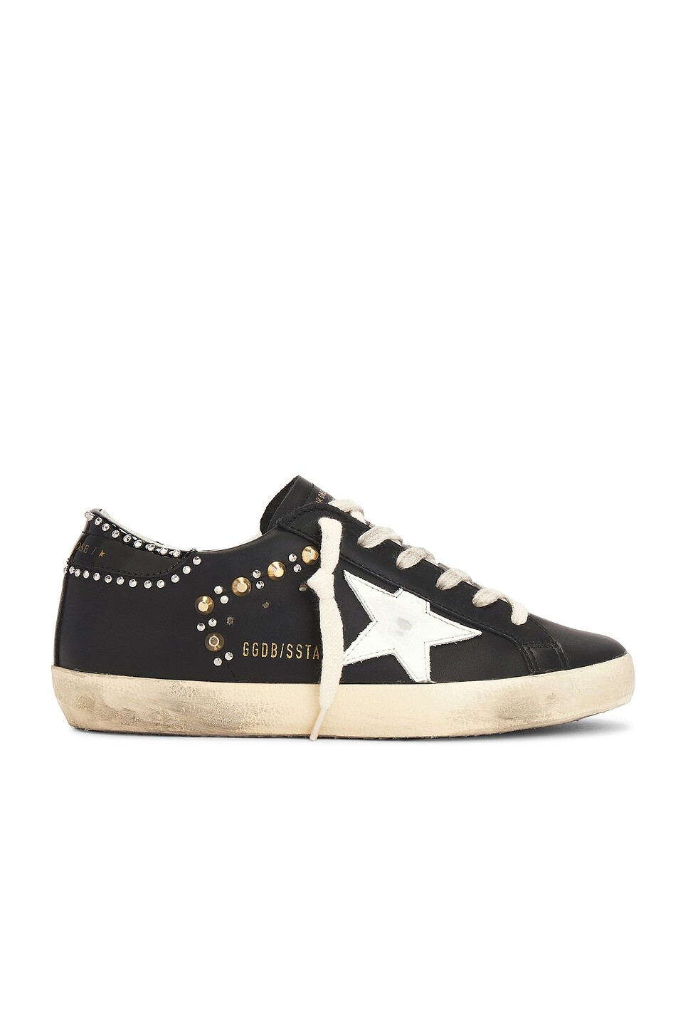 

Кроссовки Super Star Golden Goose, цвет Black & White