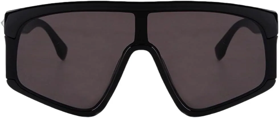 

Солнцезащитные очки в стиле стимпанк большого размера для женщин, с заклепками, полуободковые, с цельными линзами, солнцезащитные очки UV400 для женщин MTZJH, C7