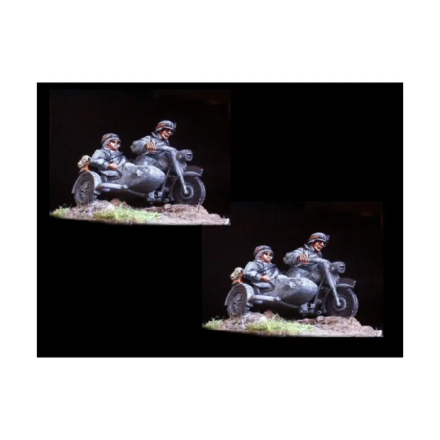

Немецкие мотоциклетные комбинации, Berlin or Bust WWII Miniatures - Germany 1944 - Tanks & Vehicles