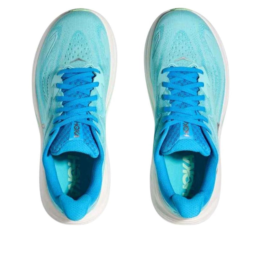 Кроссовки (WMNS) HOKA ONE ONE Clifton 10 'Skyward Blue Cielo Blue', зеленый — фото 3