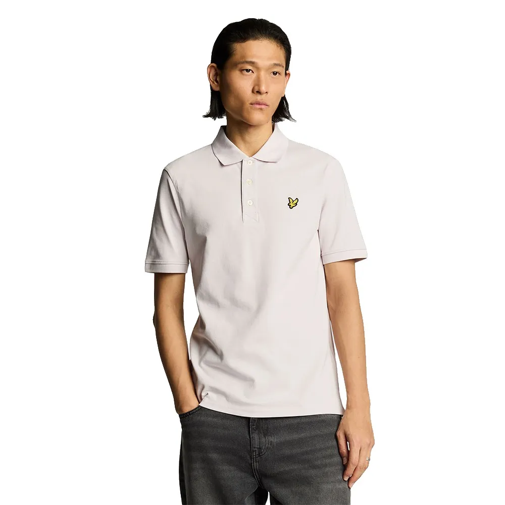 

Поло с коротким рукавом Lyle & Scott Plain, белый