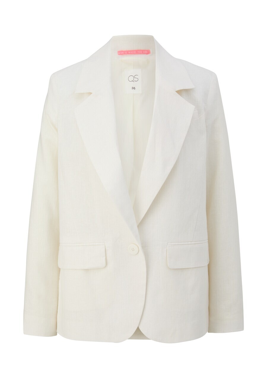 

Блейзер QS Blazer, цвет natural white