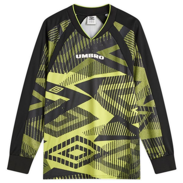 

Футболка с длинным рукавом и принтом Umbro, Bright Chartreuse