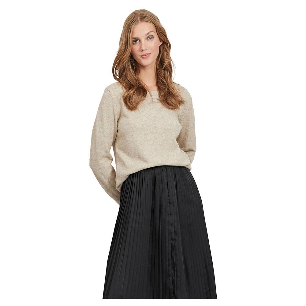 

Свитер Vila Ril Long Sleeve O Neck, бежевый