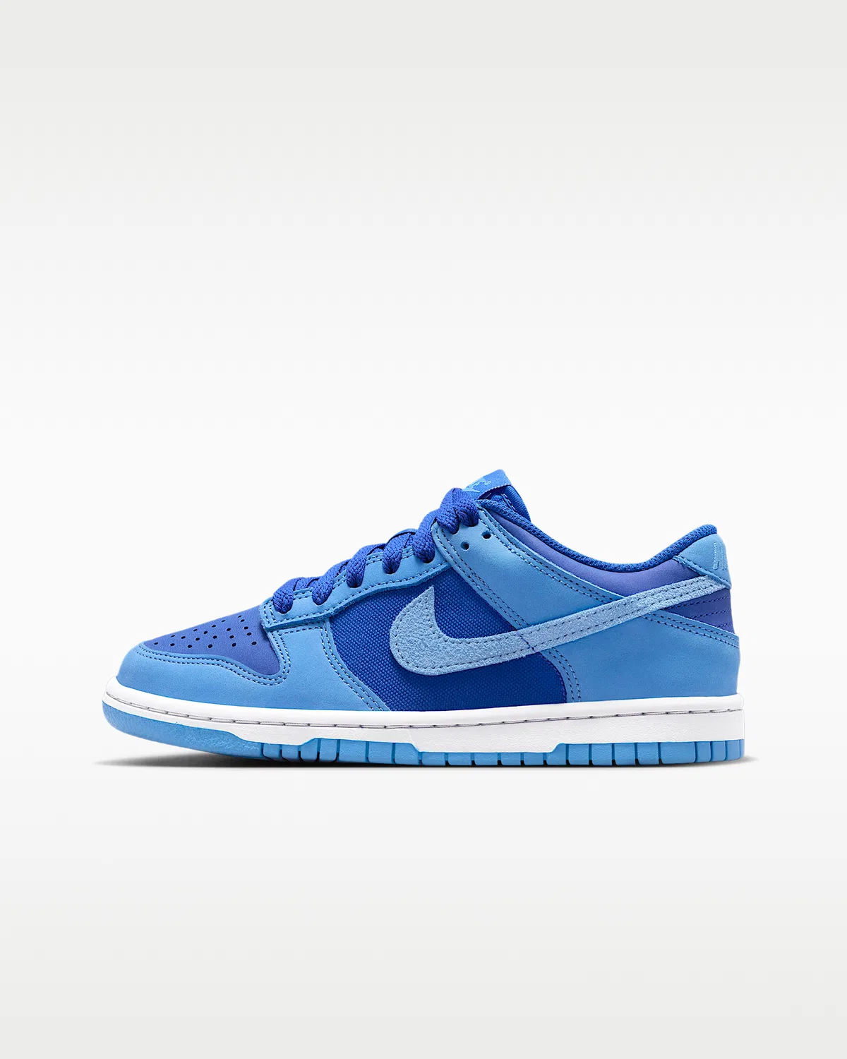 Кроссовки Nike Dunk Low SE для старших детей, Game Royal/White/University Blue