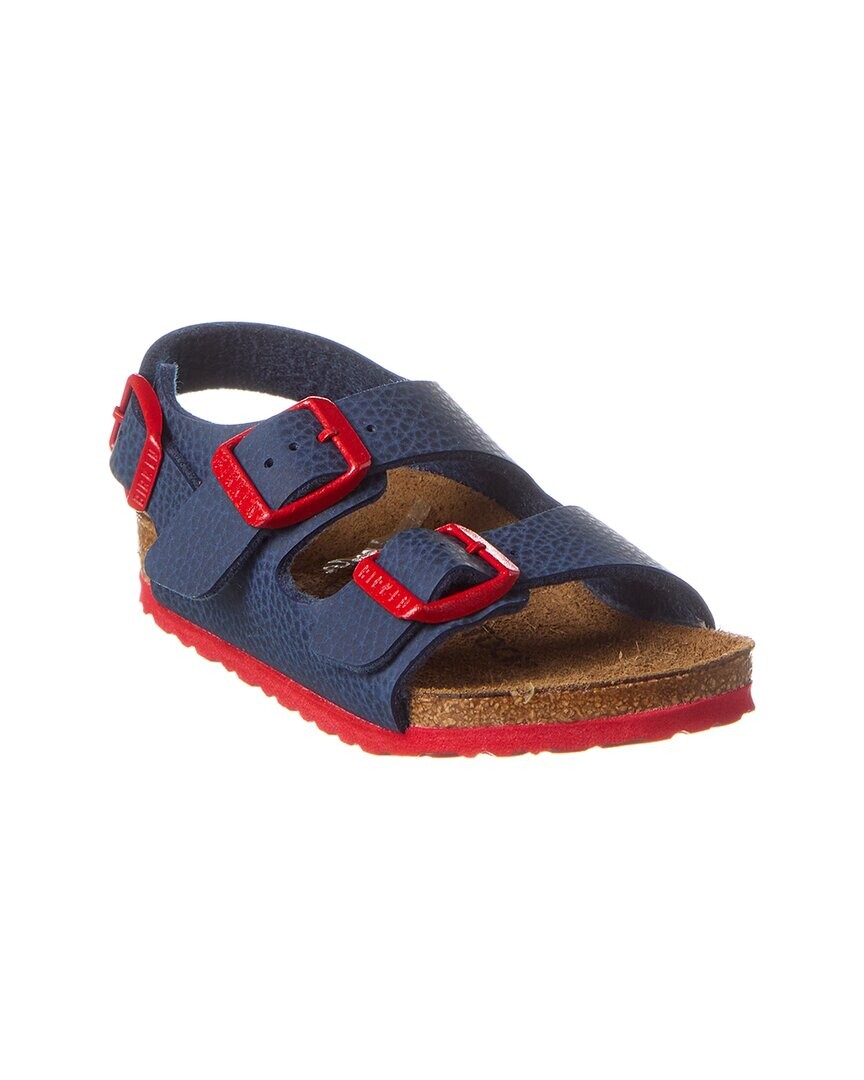 

Узкие сандалии Birkenstock Milano Birko-Flor, синий