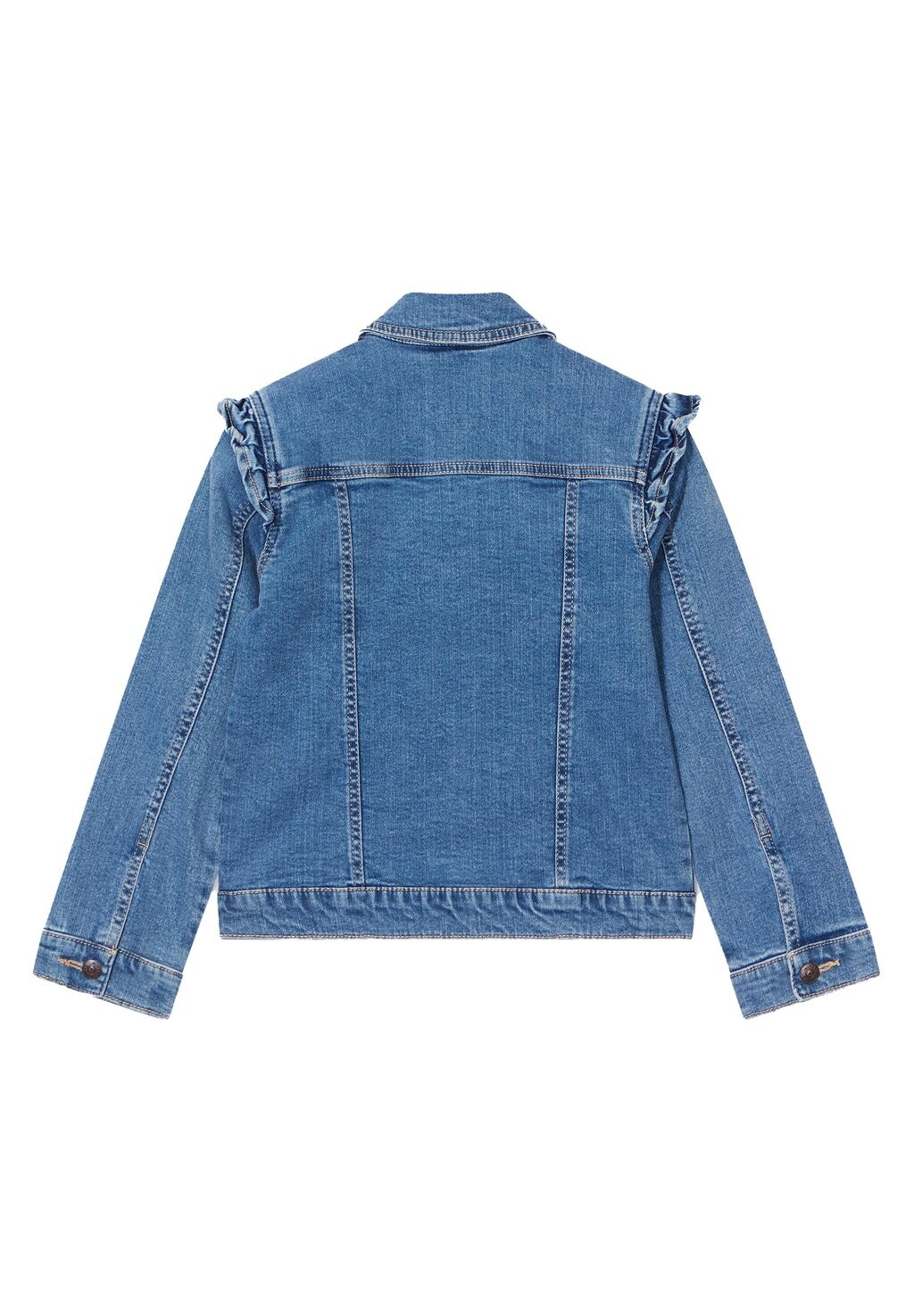 

Джинсовая куртка MIT VOLANTS AN DEN SCHULTERN Creeks, цвет Denim Double Stone