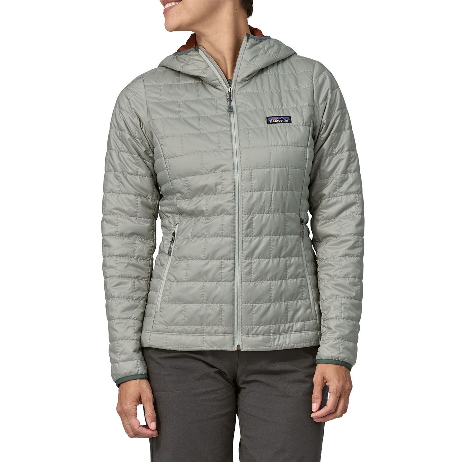 

Худи Patagonia Nano Puff, цвет Sleet Green