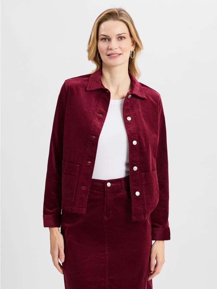 

Куртка Marie Lund Cordjacke, бордо