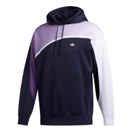 

Толстовка originals colorblock casual sports gradient pullover blue Adidas, синий