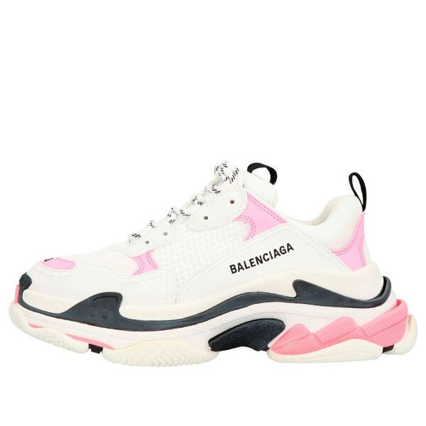 Кроссовки triple s 'white light pink' Balenciaga, белый
