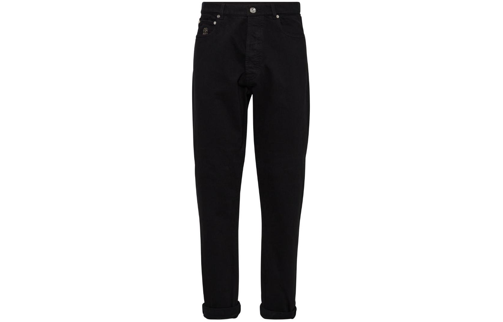 

SS24 Джинсы мужские черные Brunello Cucinelli