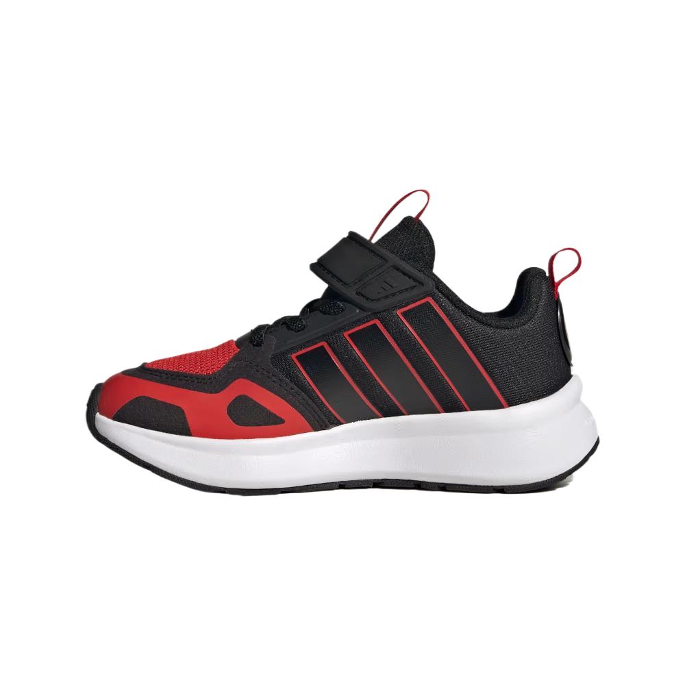 

MARVEL x Детские нескользящие и дышащие беговые кроссовки Black Red White Kids' Adidas