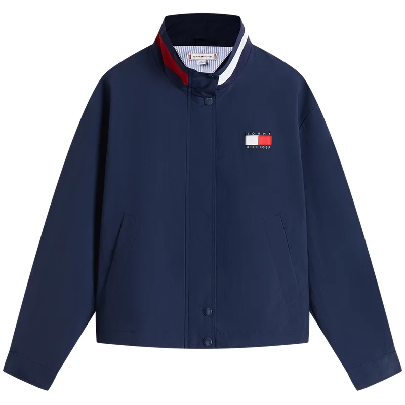 Куртка женская с воротником стойкой Tommy Hilfiger, Marine Blue DCC