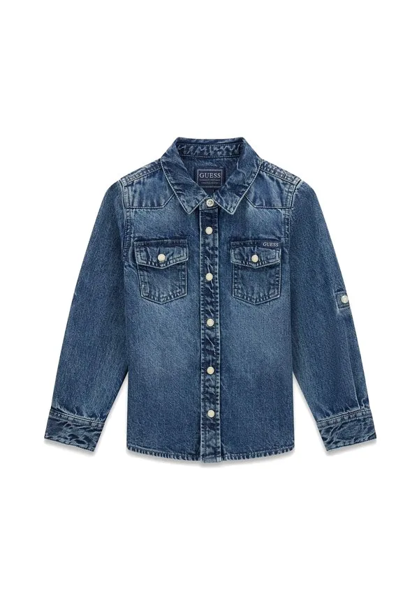 Рубашка Guess, Blau