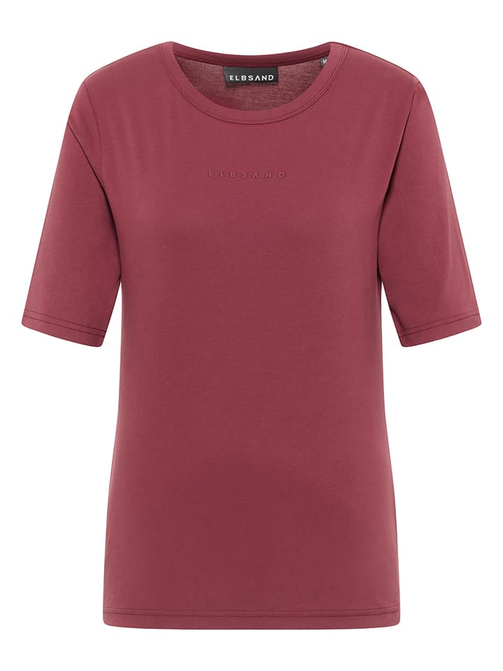 

ELBSAND Футболка "Сива" красного цвета, Красный, ELBSAND Футболка "Сива" красного цвета