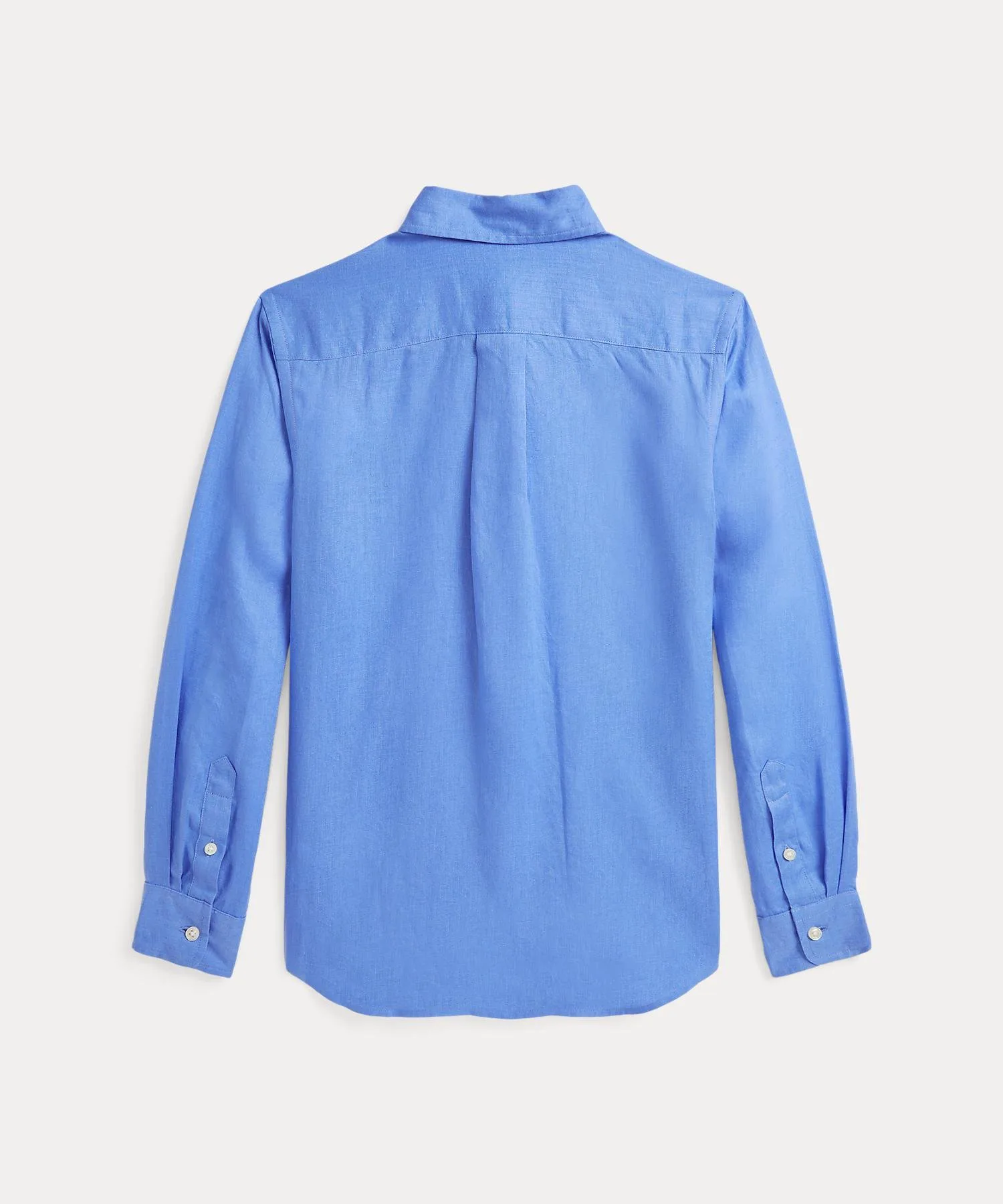 Льняная рубашка (Для мальчиков 8-20 лет) Polo Ralph Lauren, 430 Blue — фото 3