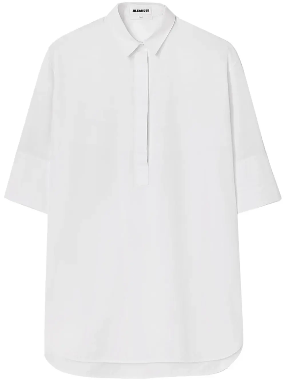

Рубашка Friday с объемными рукавами JIL SANDER, белый