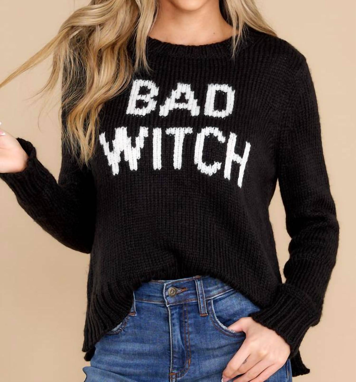 

Свитер Bad Witch черного цвета Wooden Ships