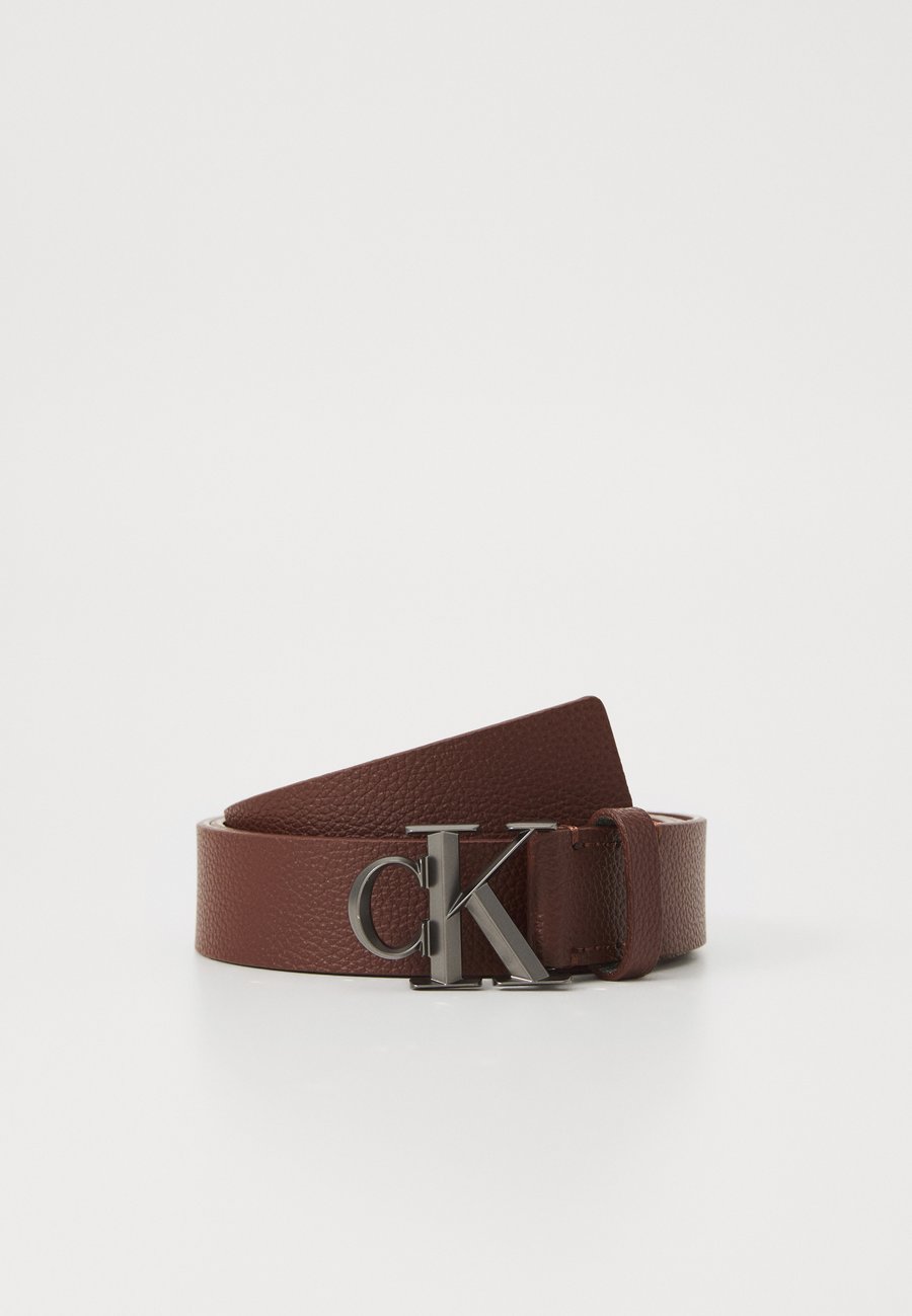 

Ремень Calvin Klein HARDWARE SEASONAL, Chestnut Brown/Matte Gunmetal/Brown