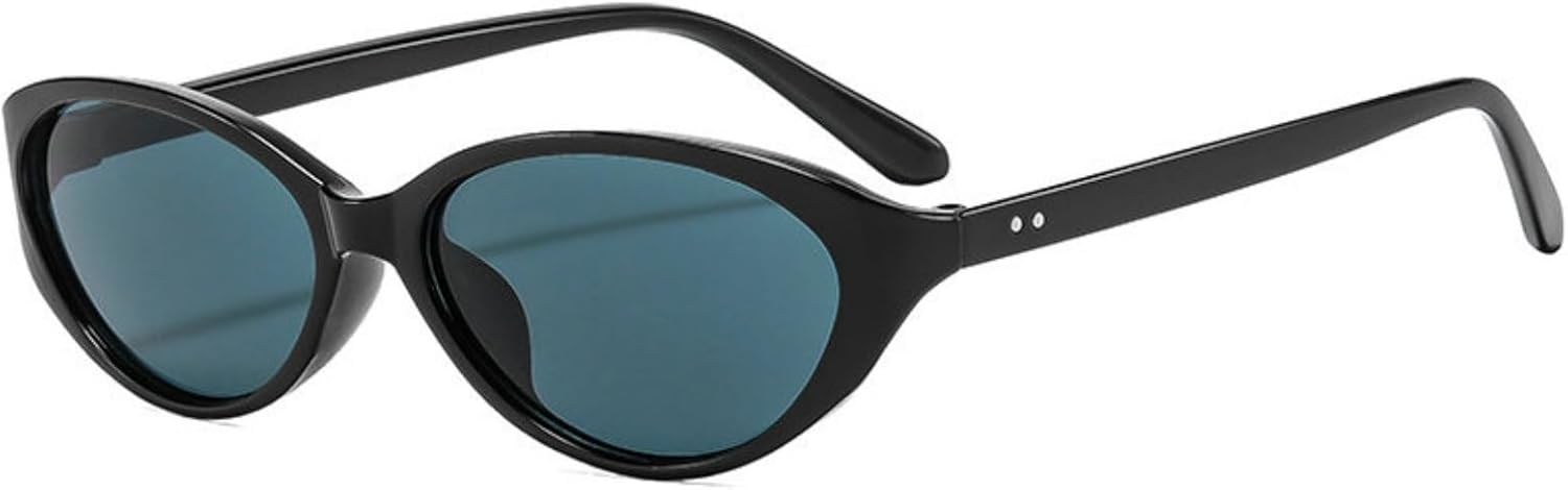 

Солнцезащитные очки Willochra «кошачий глаз» для женщин. Классические винтажные солнцезащитные очки в стиле ретро, ​​овальные, модные очки 90-х годов, защита от УФ-излучения UV400, C1