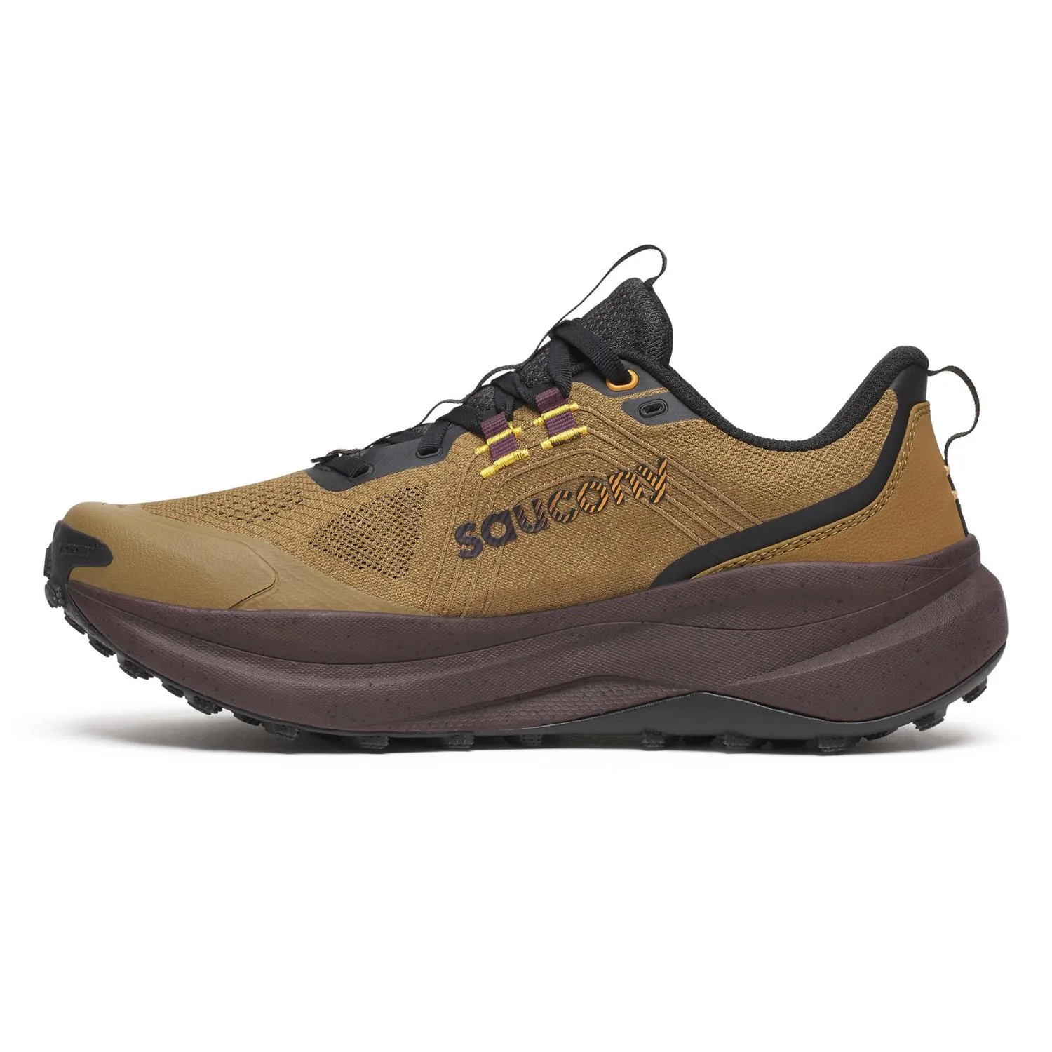 Xodus Ultra 4 Трейловые кроссовки Saucony, Kodiak/Wine — фото 2