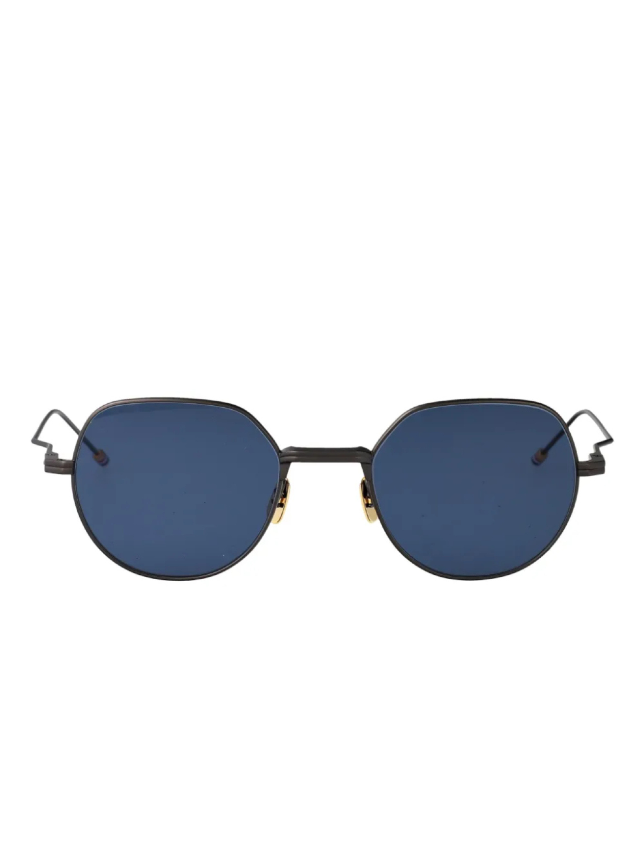 

Солнцезащитные очки Thom Browne Eyewear в круглой оправе, серый