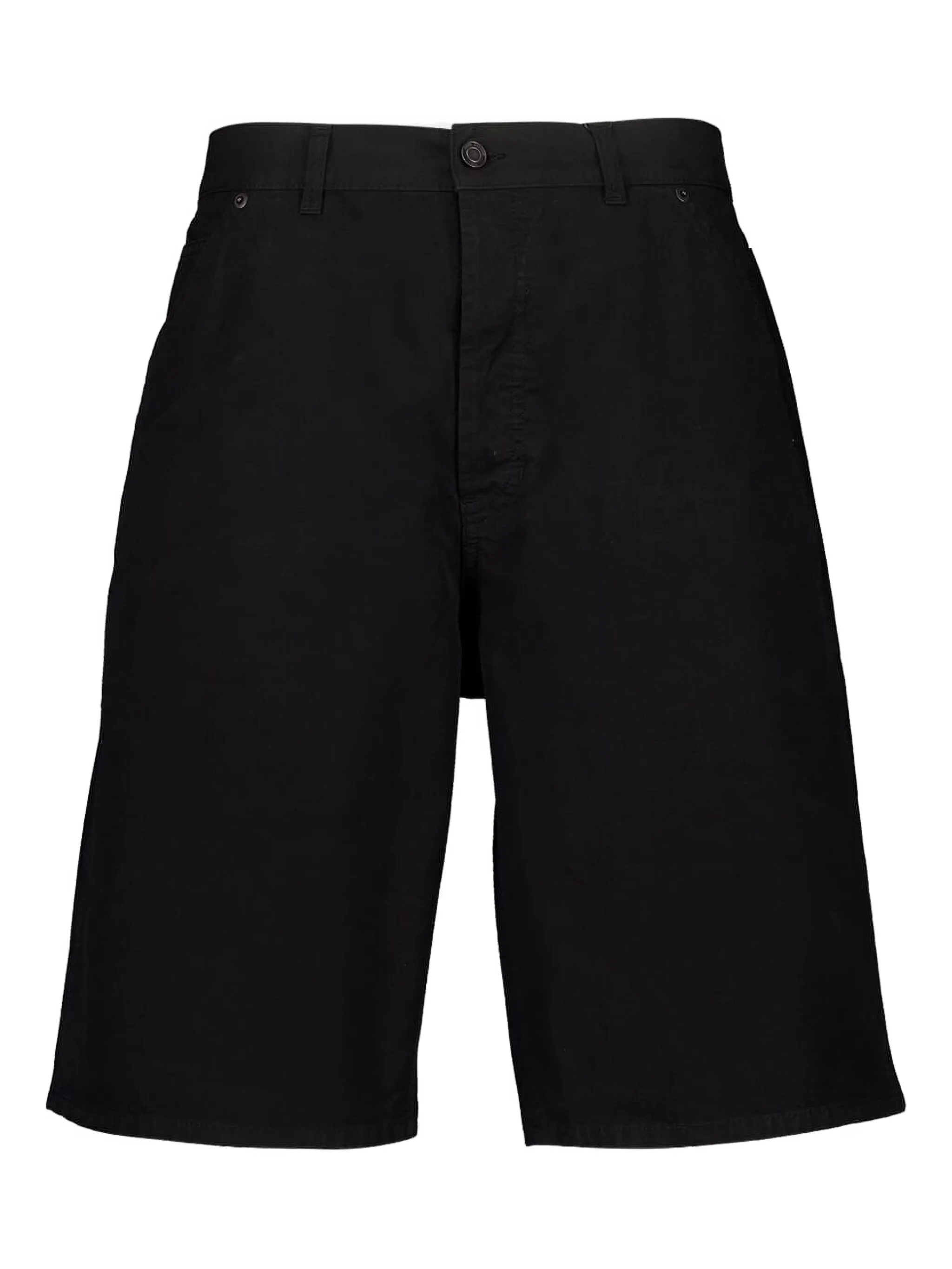 

Джинсовые шорты-бермуды Saint Laurent, черный