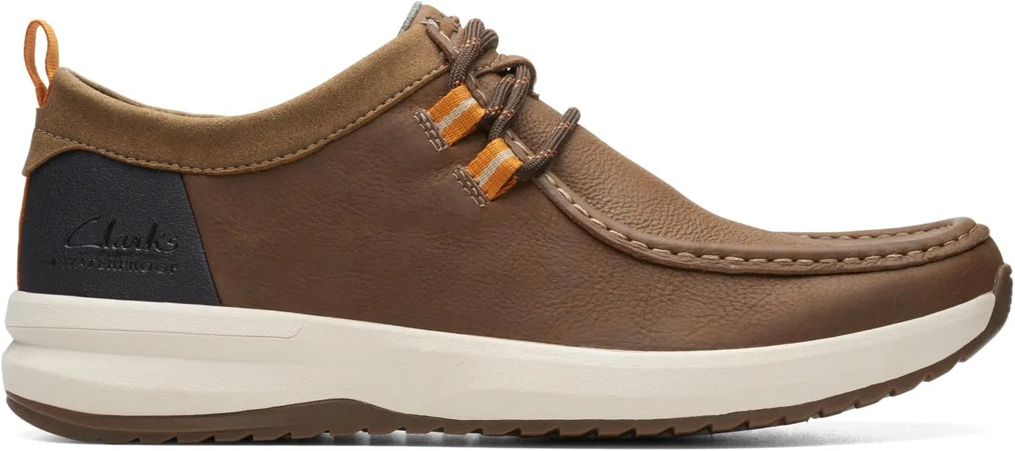 Ботинки Clarks Wellman MocOxford, Cola Leather — фото 3