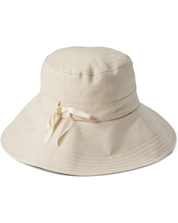 

Панама Gigi Pip Chandler Linen Bucket Hat, естественный